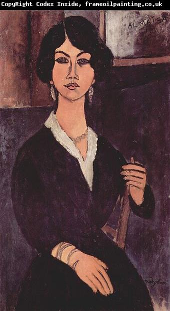 Amedeo Modigliani Sitzende Algerische Almaiisa
